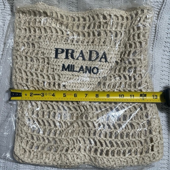 Raffia crochet summer tote - Picture 2 of 7